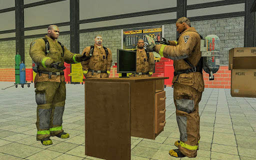 Firefighter School 3D: Fireman Rescue Hero Game screenshot 3