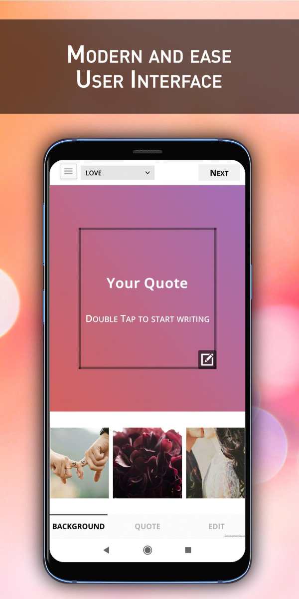 Quotes Creator Lite - Easy Quote Creator and Maker screenshot 1
