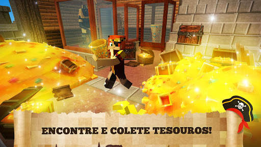 Pirata Craft Tesouro do Caribe screenshot 2