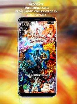 Super dragon Wallpaper Saiyan ball  Backgrounds screenshot 6