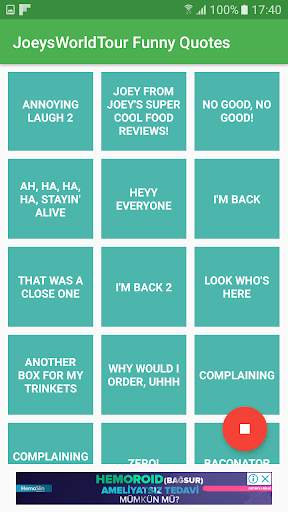JoeysWorldTour Funny Quotes screenshot 2