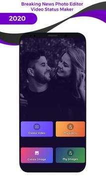 Breaking News Video Maker - News Photo Editor screenshot 2