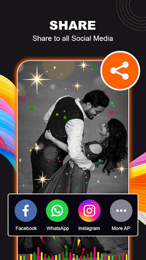 Slideshow Photo video maker with music - Particle screenshot 6