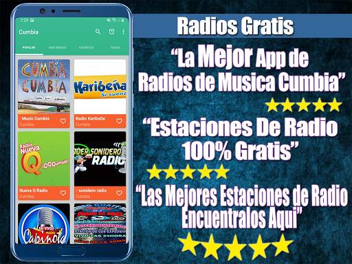Musica Cumbia Gratis screenshot 1