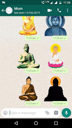 Budh Purnima WhatsApp Stickers screenshot 5
