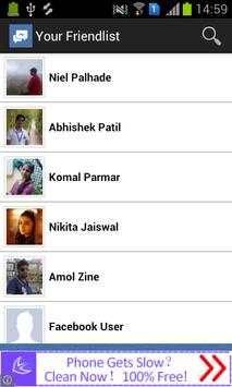 Lite Chat For Facebook screenshot 2