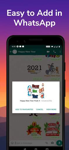 New Year Stickers for WhatsApp screenshot 3