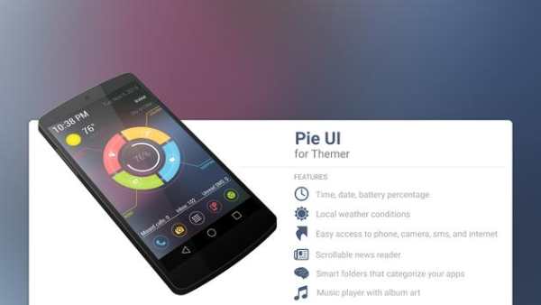 PIE UI Tema screenshot 1