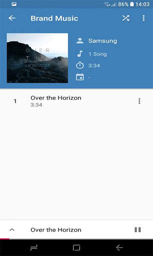 music player screenshot 3