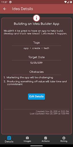 Idea Builder скриншот 4