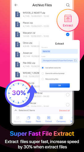 ZIP, RAR Extractor, Archiver screenshot 15