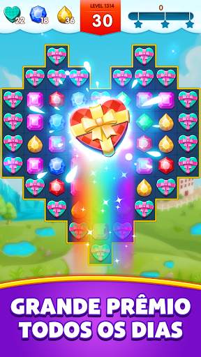 Jewel Legend－Combinar 3 Pedras screenshot 5