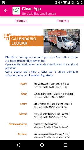 Clean App: Amiu Genova screenshot 3