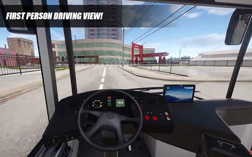 Russian Bus Simulator: Coach Bus Game 4 تصوير الشاشة