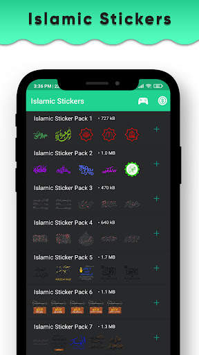 Islamic Sticker for Whatsapp - Arabic Stickers App screenshot 1