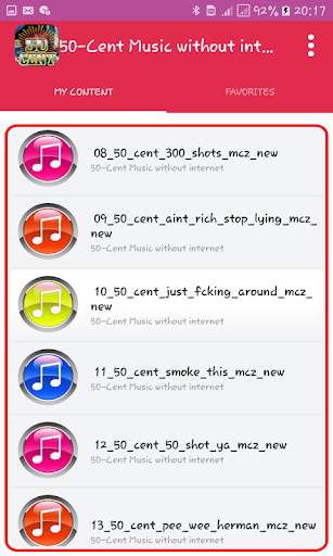 All Song 50Cent without internet screenshot 3