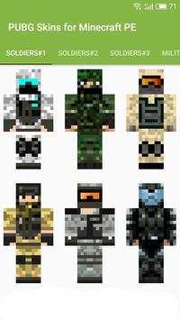 PUBG Skins for Minecraft PE screenshot 1