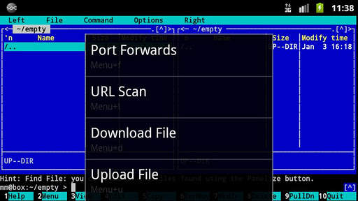 VX ConnectBot screenshot 1