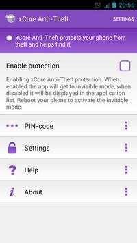 xCore Anti-Theft screenshot 1