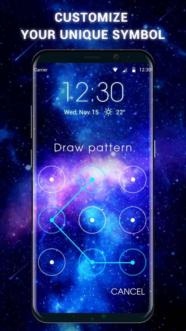 Futuristic Clock Lock Screen screenshot 5