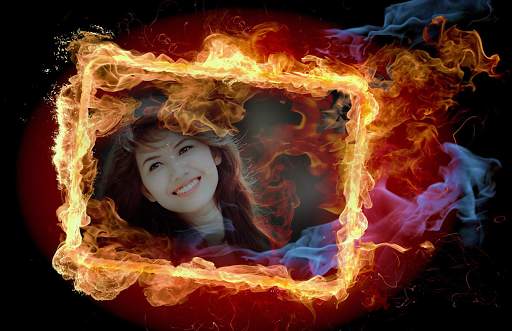 Fire Photo Frames 1 تصوير الشاشة