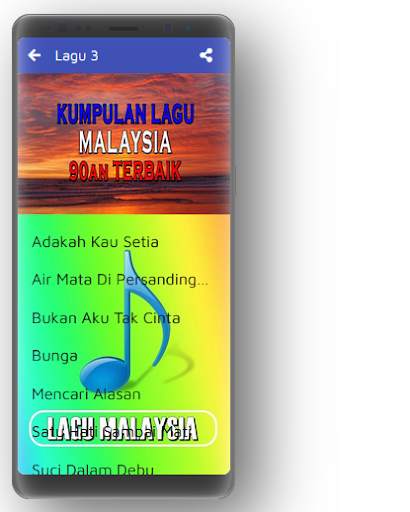Lagu Malaysia Hits 90an Offline screenshot 6