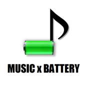 Musical Battery Widget on 9Apps