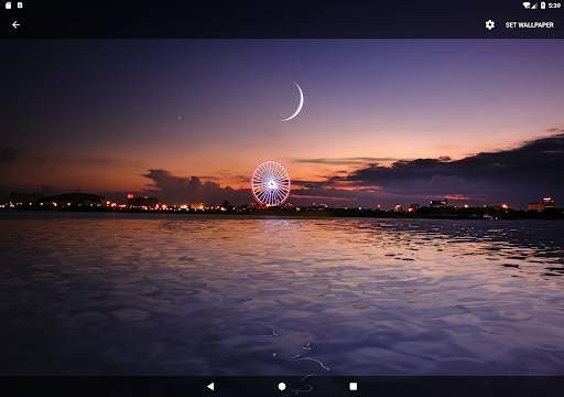 Moon Over Water Live Wallpaper screenshot 22