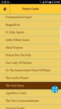 Catholic Daily Prayer Cards  screenshot 3