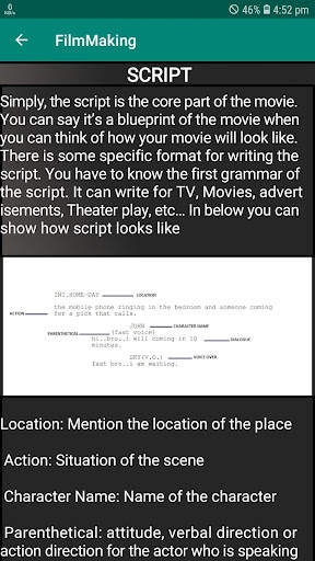 Filmmaking : Basics and Some Technical 5 تصوير الشاشة