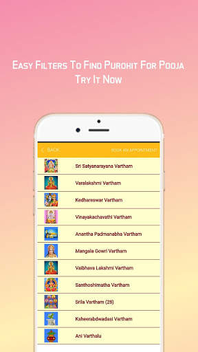 Purohithulu - Purohit Booking Pro screenshot 3