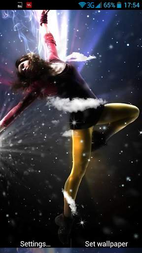 Dancing Girls Live Wallpaper screenshot 4