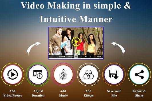 Photo Video Maker With Music screenshot 1