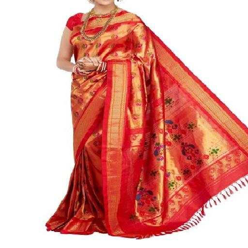Paithani Silk Saree Designs. скриншот 1