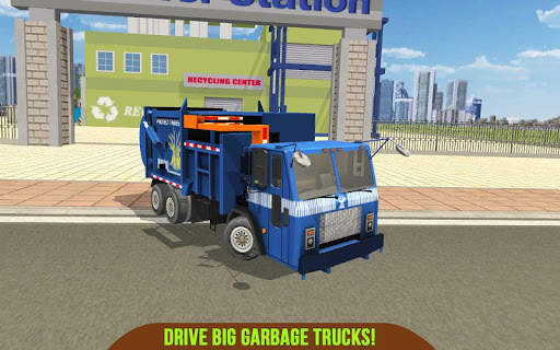 Garbage Truck & Recycling SIM screenshot 3