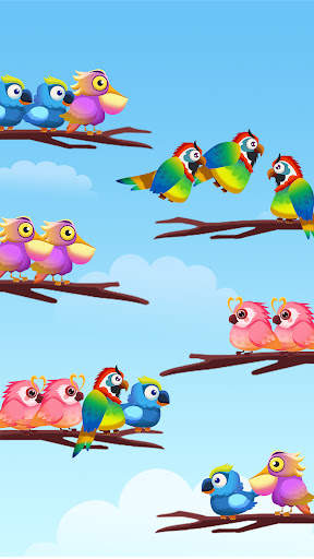 Bird Color Sort : Puzzle Game screenshot 2