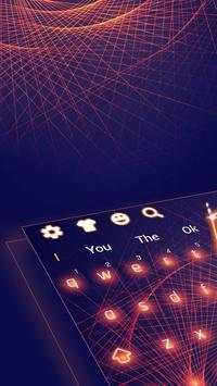Digital 3D Abstract Cheetah Keyboard screenshot 1