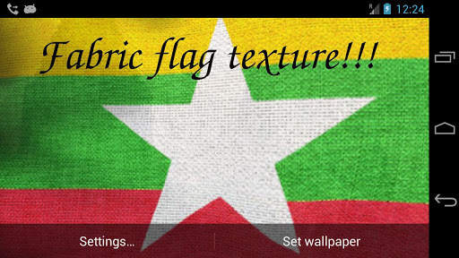 Myanmar Flag screenshot 6
