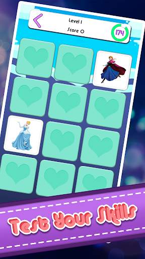 Princess Memory Card Game screenshot 5