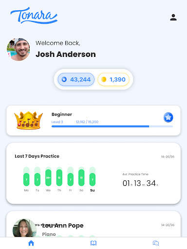 Tonara - Manage & Motivate Music Students to Play screenshot 1