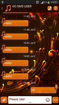 GO SMS Music screenshot 4