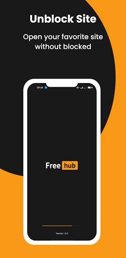 FreeHub: Free Browser Proxy VPN Unblock Website screenshot 1