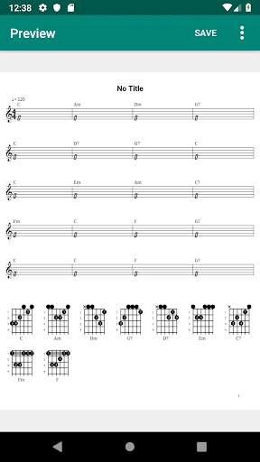 Chorditor - Chord editor screenshot 8