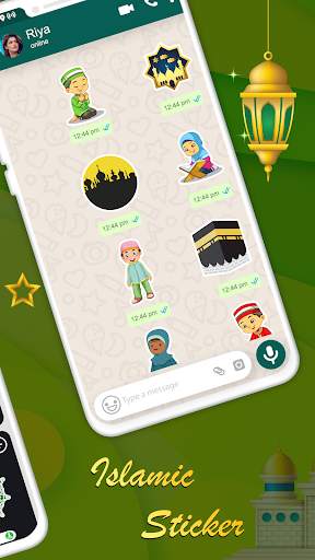 Islamic Stickers : WAStickerApps screenshot 2