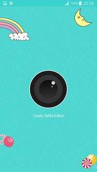 Candy selfie camera - snappy photo screenshot 1