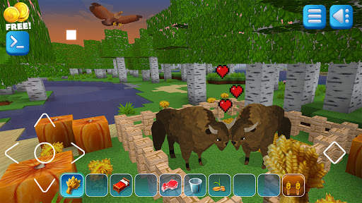 PrimalCraft: Free Cube & Block Craft || Survive screenshot 1