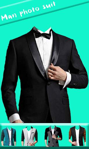 Men Suit and Hair Salon Photo Editor screenshot 1