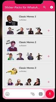 Aufkleber Lustige für WhatsApp 2019 screenshot 2