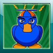 Angry duck