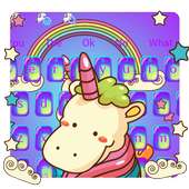Cute Unicorn Keyboard logo